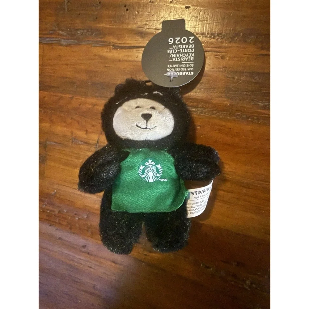 Starbucks Black Cat Bearista Keychain LIMITED EDITION SHIPS TODAY New With Tags